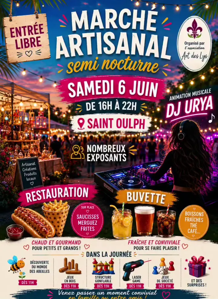 Jeux de lumières concert